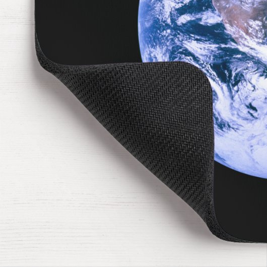 Erde aus dem Weltraum 'Blauer Marmor' gesehen Mousepad (Ecke)