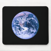 Erde aus dem Weltraum 'Blauer Marmor' gesehen Mousepad (Vorne)