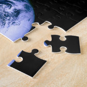 Erde aus dem Weltraum 'Blauer Marmor' gesehen Puzzle (Seite)