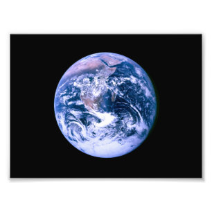 Erde aus dem Weltraum Fotodruck