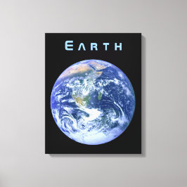 Erde aus dem Weltraum Leinwanddruck