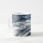 Erde aus der Apollo 12 Raumsonde. Kaffeetasse (Vorderseite Links)