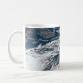 Erde aus der Apollo 12 Raumsonde. Kaffeetasse (Links)