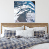 Erde aus der Apollo 12 Raumsonde. Leinwanddruck (Insitu (Schlafzimmer))