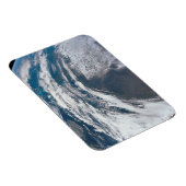 Erde aus der Apollo 12 Raumsonde. Magnet (Rechte Seite)