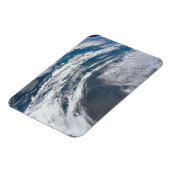 Erde aus der Apollo 12 Raumsonde. Magnet (Linke Seite)