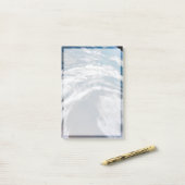 Erde aus der Apollo 12 Raumsonde. Post-it Klebezettel (Auf Schreibtisch)