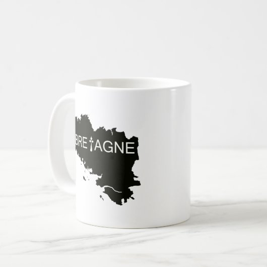 ERDE AUS DER BRETAGNE KAFFEETASSE (Vorderseite Links)