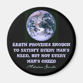 Erde bietet Magneten Magnet (Vorne)