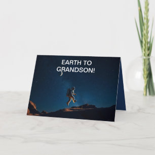 ERDE BIS GRANDSON BIRTHDAY CARD DANKESKARTE