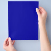 Erde Blau Flyer (Hand)