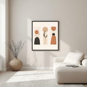Erde & Blüte Poster