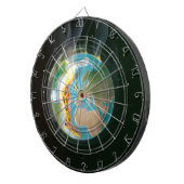 Erde brennen dartscheibe (Vorderseite rechts)