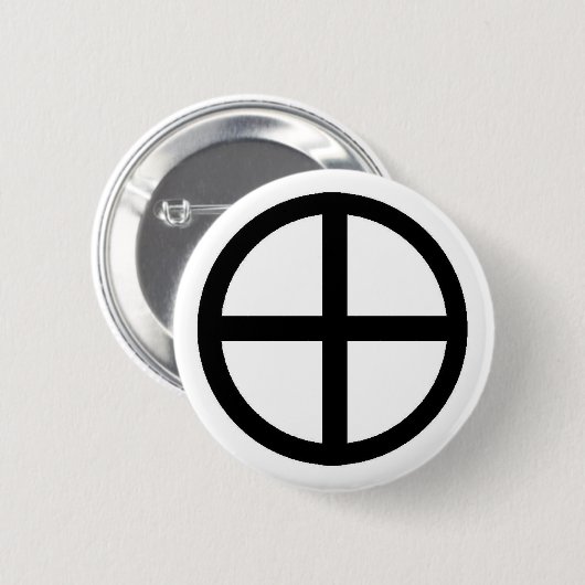 ERDE BUTTON (Vorne & Hinten)