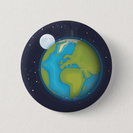 Erde Button (Vorderseite)