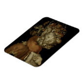 Erde, c.1570 (Öl auf Tafel) Magnet (Linke Seite)