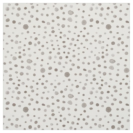 Erde Confetti Wasserfarben Dots Fabric Stoff (Muster)