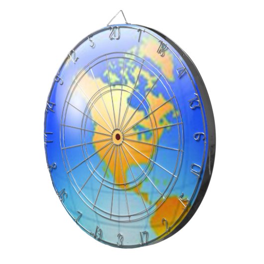 ERDE DARTSCHEIBE (Vorderseite rechts)