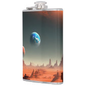 Erde, das nennen Mars, Hüftkolben Flachmann (Links)