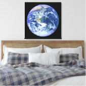 Erde - Der blaue Marmor Leinwanddruck (Insitu (Schlafzimmer))