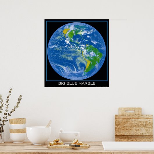 Erde - Der große blaue Marmor - Plakate aus dem Al (Küche)