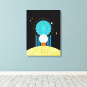 ERDE - Die vier Elemente Leinwanddruck (Insitu (Holzboden))