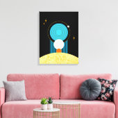 ERDE - Die vier Elemente Leinwanddruck (Insitu (Wohnzimmer))