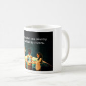 Erde ein Land Kaffeetasse (VorderseiteRechts)