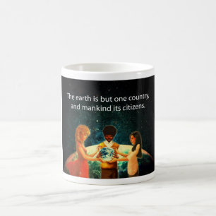 Erde ein Land Kaffeetasse