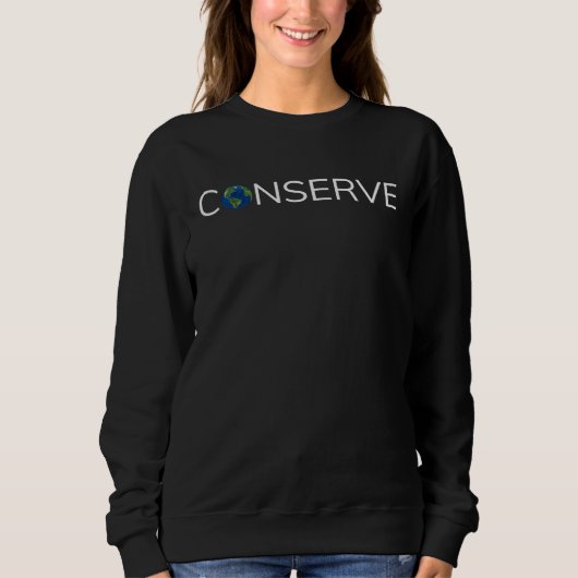 Erde erhalten sweatshirt (Vorderseite)