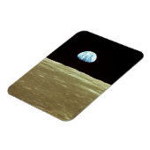 Erde erhebt sich über dem Mond Magnet (Linke Seite)