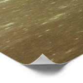 Erde erhebt sich über dem Mond Poster (Ecke)