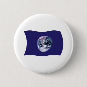 Erde-Flagge-Knopf Button