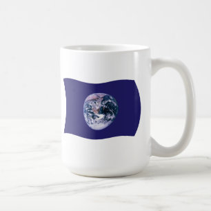 Erde Flagge Tasse
