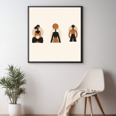 Erde & Form – Minimalistische Botanische Kunst 2 Poster