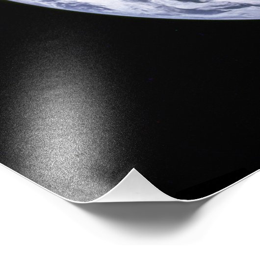 Erde Fotodruck (Ecke)