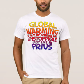 Erde gegen Prius T-Shirt