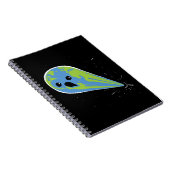 Erde gegen schwarzes Loch Notizblock (Rechte Seite)