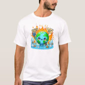 Erde genannt - Art des Bewusstseins für den Klimaw T-Shirt (Vorderseite)
