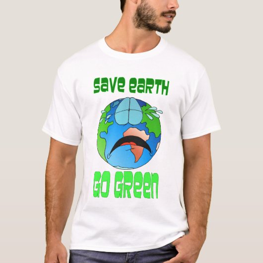 ERDE gerettet T-Shirt (Vorderseite)