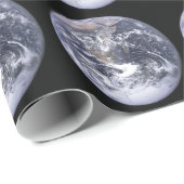 Erde Geschenkpapier (Rolleneckpunkt)