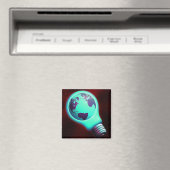 Erde Glühbirne Magnet (In Situ (Geschirrspüler))