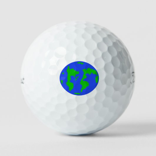 Erde Golfball (Vorderseite)