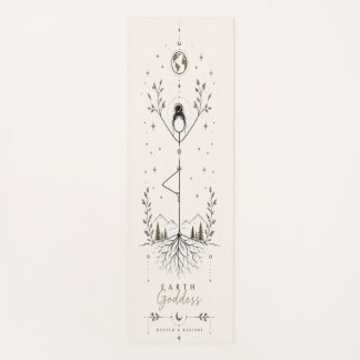 Erde Göttin Baum Yoga Matte