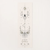 Erde Göttin Baum Yoga Matte (Rückseite)