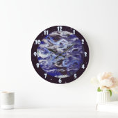 Erde Große Wanduhr (Zuhause)