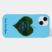Erde - Herzanagram Case-Mate iPhone Hülle (Rückseite (Horizontal))