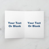 Erde - Herzanagram Feiertagskarte (Innenseite)