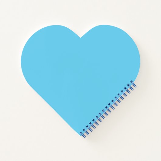 Erde - Herzanagram Notizblock (Rückseite)