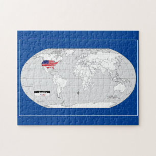 Erde, ihr seid hier puzzle